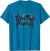 Whimsical Witchy Halloween Witchy Vibes T-Shirt - Sapphire Blue