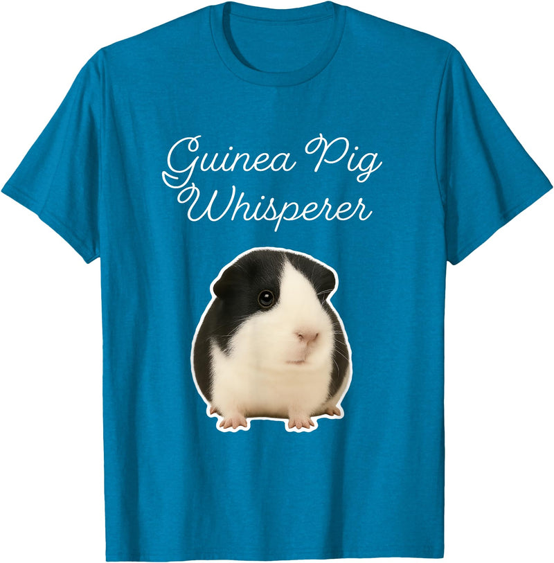 Miller Sye Guinea Pig Whisperer - American Guinea Pig T-Shirt - Sapphire Blue