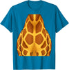 Cute Headless Giraffe Halloween Costume By TEERA Funny Giraffe Body Halloween Outfit T-Shirt - Sapphire Blue