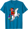 Chinese New Year Shirts 2019 by NS Tees Chinese New Year 2019 Pig Riding Unicorn Gift T Shirt T-Shirt - Sapphire Blue