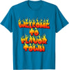 Halloween Flavor Town Welcome To Flavor Town Halloween T-Shirt - Sapphire Blue