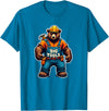 Jay Moe Design I Love Muscle Bear Funny Gay Big Tools LGBTQ Pride Vintage T-Shirt - Sapphire Blue