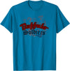 Gene Brown - drawn2themusic Buffalo Soldiers Top T-Shirt - Sapphire Blue