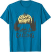 Funny Bear Themed Apparel & Accessories The Woods are Calling Cool Nature Bear Graphic T-Shirt - Sapphire Blue
