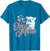 Animal Tees & Gift Idea Show Mother Pigs T-Shirt - Sapphire Blue