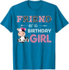 Cow Birthday Cow Lover Gifts For Family Men Woman Friend of The Birthday Girl Farm Cow Friend Matching Family T-Shirt -