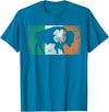 Buffalo - Saint Paddys Funny Ireland Flag Buffalo - Shamrock St. Patrick's Day Irish Flag T-Shirt - Sapphire Blue