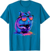 Cute Hamster Costume for Men Women Kid Hamster Lover Hamster T-Shirt - Sapphire Blue