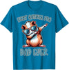 Funny Guinea Pig Daddy Cute Guinea Pig Designs Guinea Pig Dad Funny Guinea Pig T-Shirt - Sapphire Blue