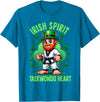 Buffalo Taekwondo Karate and Martial Arts Tees St Patricks Day Martial Arts Irish Spirit Taekwondo Heart T-Shirt - Sapphire