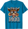 Moo Bitch Get Out The Way Western Cow Mo Tees Moo Bitch Get Out The Way Western Cow Mo T-Shirt - Sapphire Blue