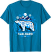 Svalbard Norway Trip Svalbard Polar Bear Norway Souvenir T-Shirt - Sapphire Blue