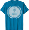 Save the RABBITS Animal RABBIT T-Shirt in Sapphire Blue