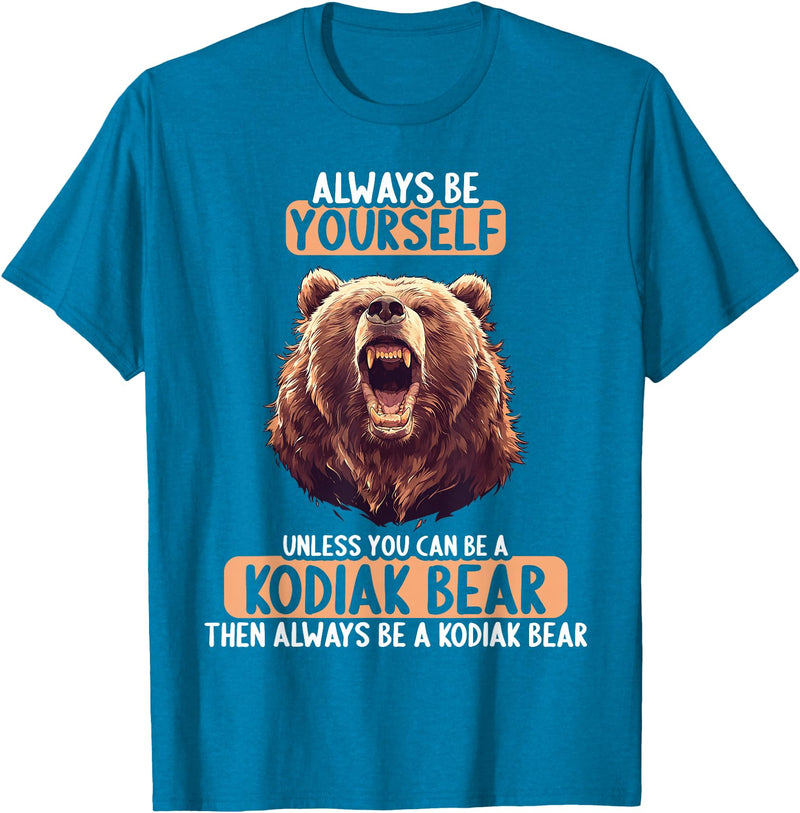Kodiak Bears Kodiak Bear Lovers Shop Kodiak Bears Kodiak Bear T-Shirt - Sapphire Blue