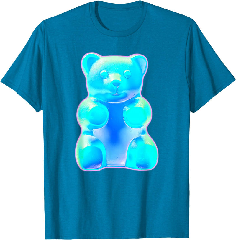 Urban Empyre Blue Gummy Bear T-Shirt - Sapphire Blue