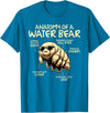 Tardigrade Water Bear Co Anatomy Of A Water Bear Funny Tardigrade T-Shirt - Sapphire Blue