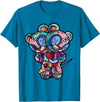 Voodoo Teddy Bear by - Sugar Kai Pastel Goth Two Headed Teddy Bear Voodoo Doll For Men T-Shirt - Sapphire Blue