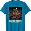 Send more tourists the last ones were delicious bear T-Shirt - Sapphire Blue