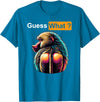 Humor Baboon Costumes Guess What Baboon Butt T-Shirt - Sapphire Blue