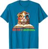 Guinea Pig Lovers 100 Days Of School Costume Kids Funny Guinea Pig 100th Day Of School Teacher Womens Mens T-Shirt - Sapphire Blue