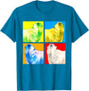 Arctic Animal Polar Bear Gifts Polar Bear Animal Lover Arctic Animal Pop Art Polar Bear T-Shirt - Sapphire Blue