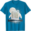 Funny Polar Bear Shirts Polar Bears - Wildlife Zoo Animal Lover Zookeeper Nature T-Shirt Small - Sapphire Blue