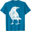 Crow Shirts Crow Raven Bird Lover Gift T-Shirt - Sapphire Blue