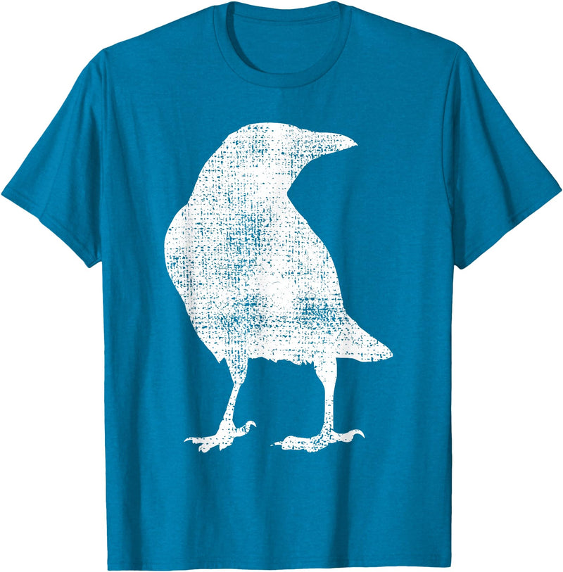 Crow Shirts Crow Raven Bird Lover Gift T-Shirt - Sapphire Blue