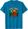 Dog Park Social Club T-Shirt - Sapphire Blue