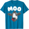 Cow Gift Cow Lover Accessories Cattle Farmer Stuff Funny Cow Design For Men Women Cow Farmer Dairy Farm Animal T-Shirt -