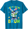 Happy Easter Bruh Bunny Rabbit Easter Day Men Boys Kids T-Shirt in Sapphire Blue