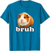 Guinea Pig Rodent Kids Animal Lover Farm Pets Cute Guinea Pig Bruh Cute Rodent Kids Animal Lover Funny T-Shirt - Sapphire Blue
