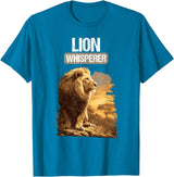 Lions Lion Lovers Shop Lions Lion Whisperer T-Shirt - Sapphire Blue