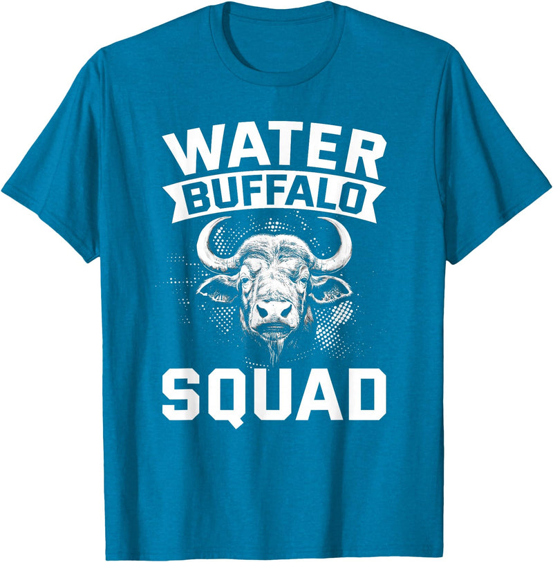 Water Buffalo Carabao Breeder Carabao Water Buffalo Ox National Park T-Shirt - Sapphire Blue