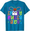 Coquette Halloween Nurse Aide Ghost Spooky Nurse Aide Halloween Nursing Aide Preppy T-Shirt - Sapphire Blue