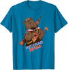 Russian Language Bear Clothing Funny Traditional Russian Bear Russian Soul T-Shirt - Sapphire Blue
