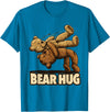 Bear Hug Wrestling Bear Hug - Wrestling bears T-Shirt - Sapphire Blue