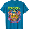 Monsters and Martians Gorlock the Destroyer Viking Warrior Barbarian Funny Meme T-Shirt - Sapphire Blue