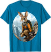 Rabbit Mountaineering Hiking Rabbits T-Shirt in Sapphire Blue