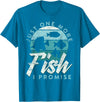 Fish Tank Aquarium Coral Reef Outfits And Gifts Aquarium Owner Just One More Fish I Promise Fish Keeping T-Shirt - Sapphire Blue