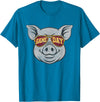 Game Day Pig Tee-TShirt Gifts Game Day Pig T-Shirt - Sapphire Blue