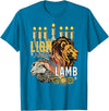Claudia Williams Apparel Lion of Judah Lamb of God T-Shirt - Sapphire Blue