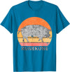Pig Lover ApparelGIFTCo. Vintage Just A Girl Who Loves Kunekune Pig T-Shirt - Sapphire Blue