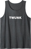 Gear for Gay Men Mens Twunk Tank Top - Dark Heather Grey