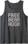 Funny Free Bear Hugs Merch Free Bear Hugs Tank Top - Dark Heather Grey