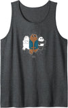 Cartoon Network We Bare Bears Jacket Tank Top - Dark Heather Grey