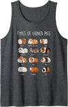 Funny Guinea Pig Sayings Design Shop Guinea Pig Types Of Guinea Pigs Tank Top - Dark Heather Grey