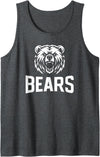 Utopia Sport Mascots Shop Bears Mascot 2 for Players and Fans Tank Top - Dark Heather Grey