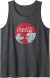 Coca-Cola Company Coca-Cola - Polar Bears Tank Top - Dark Heather Grey