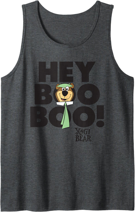 Popfunk Yogi Bear Hey Boo Boo Tank Top - As Pictured